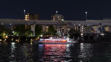 Sumida River Night View, Tokyo Japan 2025