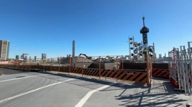 Tokyo Harumi wharf Demolition work December 2023