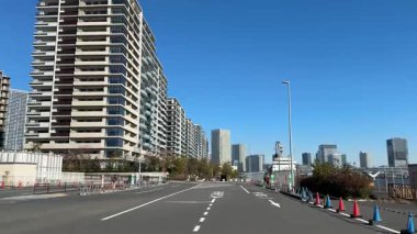 Tokyo Harumi wharf Demolition work December 2023