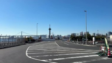Tokyo Harumi wharf Demolition work December 2023