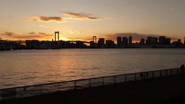 Tokyo Rainbow Bridge Evening View 2025