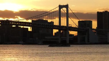 Tokyo Rainbow Bridge Evening View 2025
