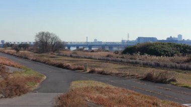 Arakawa nehir yatağı, Japonya Tokyo 2025