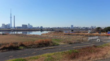 Arakawa nehir yatağı, Japonya Tokyo 2025