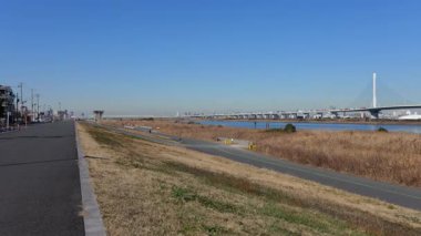 Arakawa nehir yatağı, Japonya Tokyo 2025