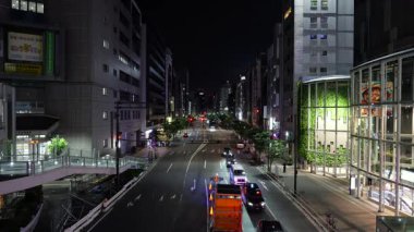 Shibuya Gece Manzarası, Japonya Tokyo Haziran 2025