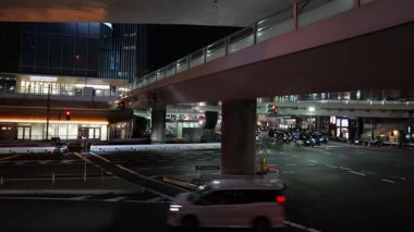 Shibuya Gece Manzarası, Japonya Tokyo Haziran 2025