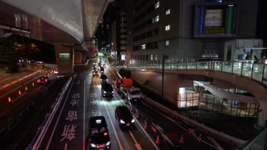 Shibuya Gece Manzarası, Japonya Tokyo Haziran 2025