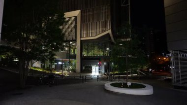 Shibuya Gece Manzarası, Japonya Tokyo Haziran 2025