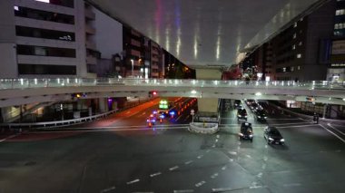 Shibuya Gece Manzarası, Japonya Tokyo Haziran 2025