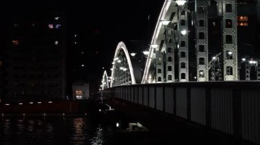 Umayabashi Gece Manzarası, Japonya Tokyo Haziran 2025