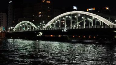 Umayabashi Gece Manzarası, Japonya Tokyo Haziran 2025