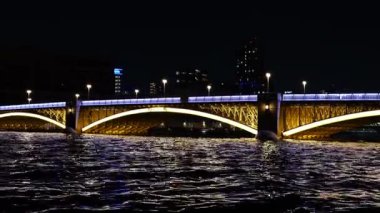 Kuramaebashi Gece Manzarası, Japonya Tokyo Haziran 2025