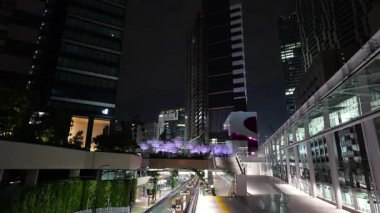 Shibuya Sakura Sahne Gece Görüşü, Japonya Tokyo Haziran 2025