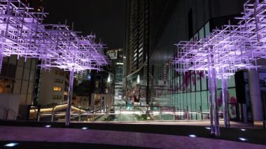 Shibuya Sakura Sahne Gece Görüşü, Japonya Tokyo Haziran 2025