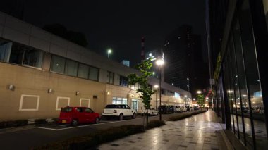 Ginza gece manzarası, Japonya Tokyo Haziran 2025