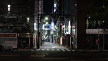 Ginza gece manzarası, Japonya Tokyo Haziran 2025