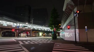 Yurakucho gece görüşü, Japonya Tokyo Haziran 2025