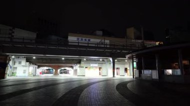 Yurakucho gece görüşü, Japonya Tokyo Haziran 2025
