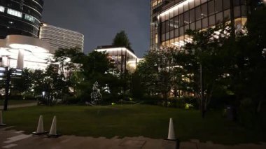 Azabudai Hills, Japonya Tokyo Gece Manzarası Mayıs 2025