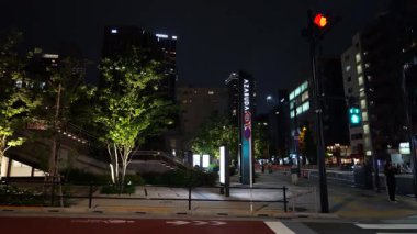 Azabudai Hills, Japonya Tokyo Gece Manzarası Mayıs 2025