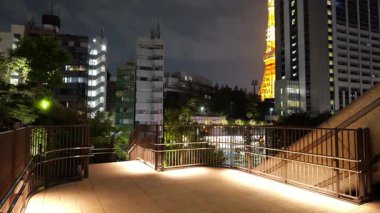Azabudai Hills, Japonya Tokyo Gece Manzarası Mayıs 2025