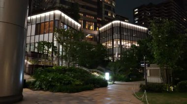 Azabudai Hills, Japonya Tokyo Gece Manzarası Mayıs 2025