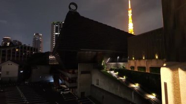 Azabudai Hills, Japonya Tokyo Gece Manzarası Mayıs 2025