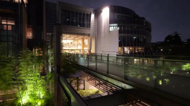 Tokyo Midtown Gece Manzarası, Japonya Mayıs 2025