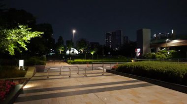 Tokyo Midtown Gece Manzarası, Japonya Mayıs 2025