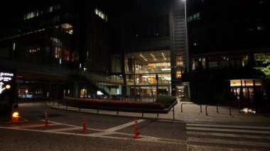 Tokyo Midtown Gece Manzarası, Japonya Mayıs 2025