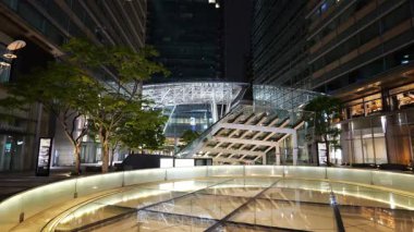 Tokyo Midtown Gece Manzarası, Japonya Mayıs 2025