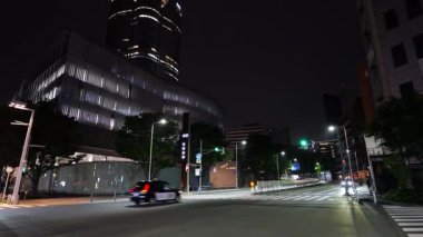 Roppongi Hills Gece Manzarası, Japonya Mayıs 2025