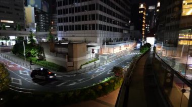 Roppongi Hills Gece Manzarası, Japonya Mayıs 2025