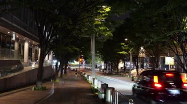 Roppongi Hills Gece Manzarası, Japonya Mayıs 2025