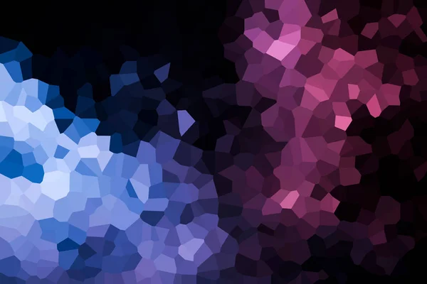 Πολύχρωμο Αφηρημένη Γεωμετρική Σύνθεση Γεωμετρικό Μοτίβο Από Μπλε Και Ροζ — Φωτογραφία Αρχείου