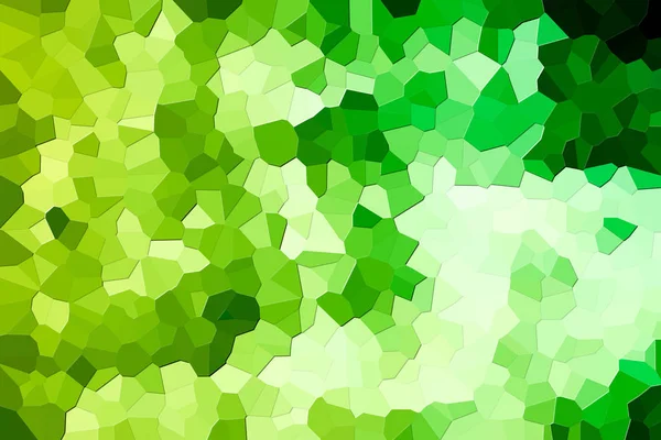 Abstracte Moderne Achtergrond Met Geometrische Patroon Van Verschillende Groene Veelhoeken — Stockfoto