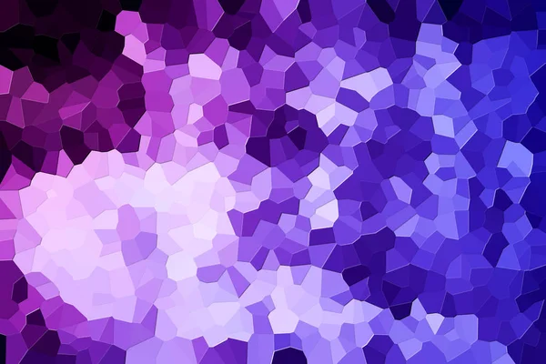 Colorful abstract geometrical composition, geometric pattern from purple various polygons and triangles  on black paper background