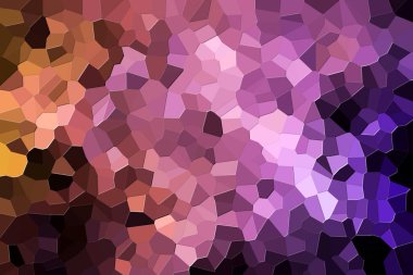 Renkli geometrik arka plan katı rakamları ile. Modern arka plan mavi ve pembe çokgenler ile