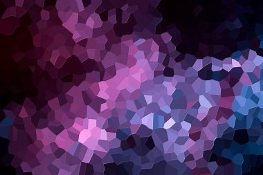 Modern arka plan çeşitli pembe ve mavi çokgenler ve üçgen geometrik desenli