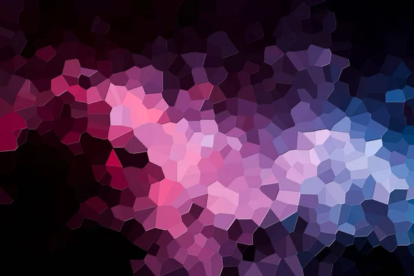 Πολύχρωμο Αφηρημένη Γεωμετρική Σύνθεση Γεωμετρικό Μοτίβο Από Μοβ Και Ροζ — Φωτογραφία Αρχείου