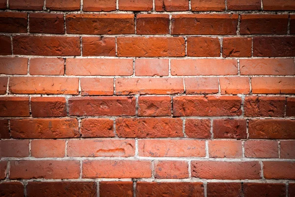 Red Brick Wall Stripes Different Colors Texture Grunge Background — Stock Photo, Image