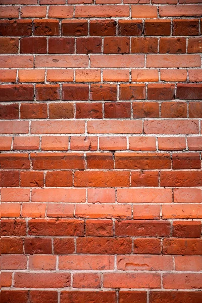 Red Brick Wall Stripes Different Colors Texture Grunge Background — Stock Photo, Image