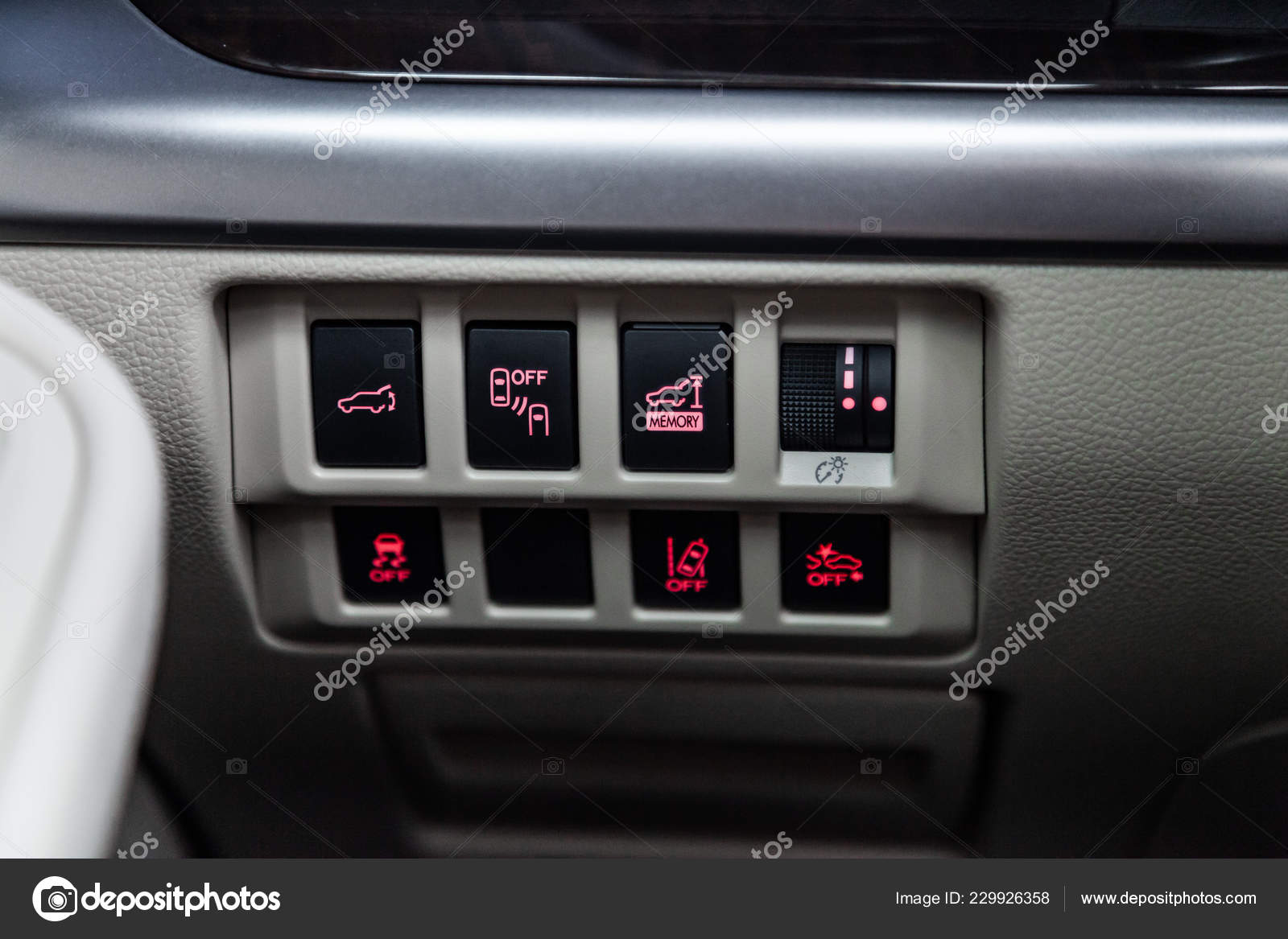 Novosibirsk Russia December 2018 Subaru Outback Close Side Door