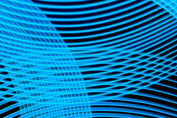 Abstrakter Hintergrund Mit Horizontalen Und Vertikalen Unterbrechungen Blauer Streifen Fließlinien — Stockfoto