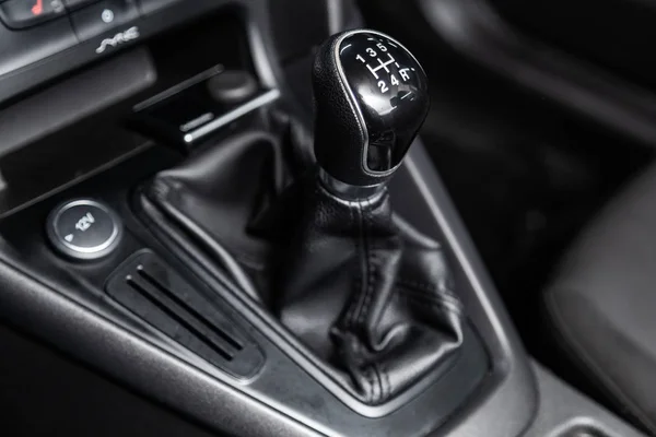 Novosibirsk Russia January 2019 Ford Focus Close Accelerator Handle Buttons — Stock Photo, Image