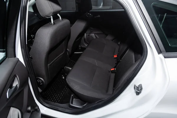 Novosibirsk Russia January 2019 Ford Focus Close Rear Seats Photography — Stock Photo, Image