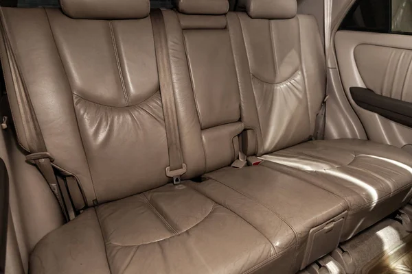 Novosibirsk Russia February 2019 Lexus 300 Close Rear Seats Photography — Stock Photo, Image