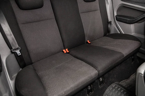 Novosibirsk Russia February 2019 Ford Focus Close Rear Seats Photography — Stock Photo, Image