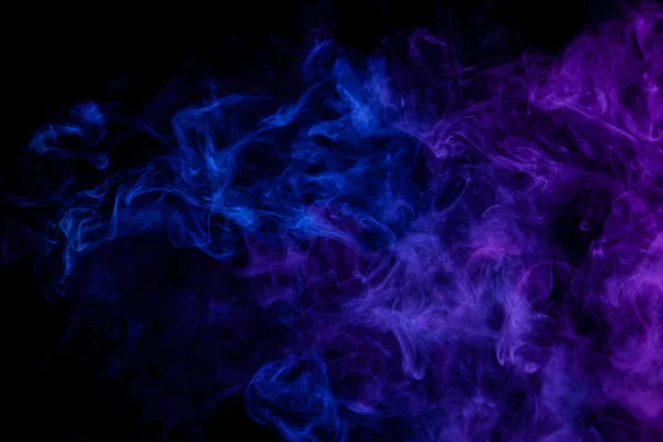 Цвет Тумана Ярко Голубым Гелем Темную Спинку — стоковое фото